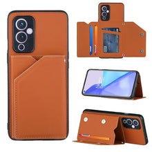 Load image into Gallery viewer, Skin Feel PU + TPU + PC Back Cover Shockproof Case with Card Slots &amp; Holder &amp; Photo Frame, For OPPO A93 5G, For OPPO A94, For Samsung Galaxy A02s (US Version), For Samsung Galaxy A02s (EU Version), For Samsung Galaxy A32 5G, For Xiaomi Mi 10T Lite 5G  ...