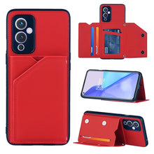 Load image into Gallery viewer, Skin Feel PU + TPU + PC Back Cover Shockproof Case with Card Slots &amp; Holder &amp; Photo Frame, For OPPO A93 5G, For OPPO A94, For Samsung Galaxy A02s (US Version), For Samsung Galaxy A02s (EU Version), For Samsung Galaxy A32 5G, For Xiaomi Mi 10T Lite 5G  ...