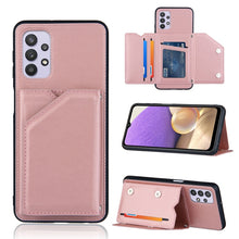Load image into Gallery viewer, Skin Feel PU + TPU + PC Back Cover Shockproof Case with Card Slots &amp; Holder &amp; Photo Frame, For OPPO A93 5G, For OPPO A94, For Samsung Galaxy A02s (US Version), For Samsung Galaxy A02s (EU Version), For Samsung Galaxy A32 5G, For Xiaomi Mi 10T Lite 5G  ...
