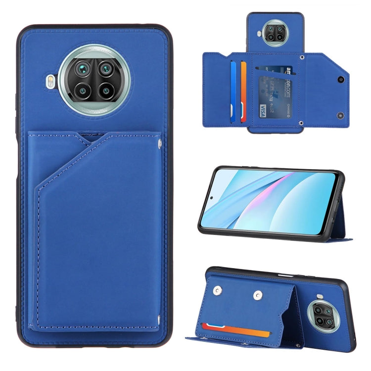 Skin Feel PU + TPU + PC Back Cover Shockproof Case with Card Slots & Holder & Photo Frame, For OPPO A93 5G, For OPPO A94, For Samsung Galaxy A02s (US Version), For Samsung Galaxy A02s (EU Version), For Samsung Galaxy A32 5G, For Xiaomi Mi 10T Lite 5G  ...