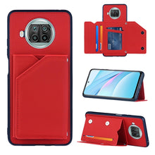 Load image into Gallery viewer, Skin Feel PU + TPU + PC Back Cover Shockproof Case with Card Slots &amp; Holder &amp; Photo Frame, For OPPO A93 5G, For OPPO A94, For Samsung Galaxy A02s (US Version), For Samsung Galaxy A02s (EU Version), For Samsung Galaxy A32 5G, For Xiaomi Mi 10T Lite 5G  ...