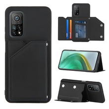 Load image into Gallery viewer, Skin Feel PU + TPU + PC Back Cover Shockproof Case with Card Slots &amp; Holder &amp; Photo Frame, For OPPO A93 5G, For OPPO A94, For Samsung Galaxy A02s (US Version), For Samsung Galaxy A02s (EU Version), For Samsung Galaxy A32 5G, For Xiaomi Mi 10T Lite 5G  ...