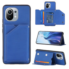 Load image into Gallery viewer, Skin Feel PU + TPU + PC Back Cover Shockproof Case with Card Slots &amp; Holder &amp; Photo Frame, For OPPO A93 5G, For OPPO A94, For Samsung Galaxy A02s (US Version), For Samsung Galaxy A02s (EU Version), For Samsung Galaxy A32 5G, For Xiaomi Mi 10T Lite 5G  ...