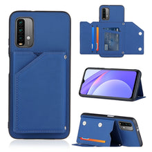 Load image into Gallery viewer, Skin Feel PU + TPU + PC Back Cover Shockproof Case with Card Slots &amp; Holder &amp; Photo Frame, For OPPO A93 5G, For OPPO A94, For Samsung Galaxy A02s (US Version), For Samsung Galaxy A02s (EU Version), For Samsung Galaxy A32 5G, For Xiaomi Mi 10T Lite 5G  ...