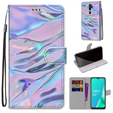 Load image into Gallery viewer, Coloured Drawing Cross Texture Horizontal Flip PU Leather Case with Holder &amp; Card Slots &amp; Wallet &amp; Lanyard, For OPPO A9 (2020) / A5 (2020) / A11X / A11, For OPPO A15 / A15s