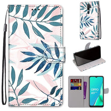 Load image into Gallery viewer, Coloured Drawing Cross Texture Horizontal Flip PU Leather Case with Holder &amp; Card Slots &amp; Wallet &amp; Lanyard, For OPPO A9 (2020) / A5 (2020) / A11X / A11, For OPPO A15 / A15s