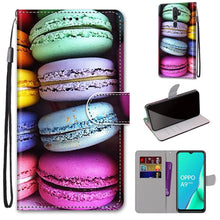 Load image into Gallery viewer, Coloured Drawing Cross Texture Horizontal Flip PU Leather Case with Holder &amp; Card Slots &amp; Wallet &amp; Lanyard, For OPPO A9 (2020) / A5 (2020) / A11X / A11, For OPPO A15 / A15s