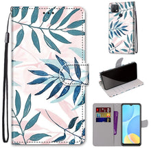 Load image into Gallery viewer, Coloured Drawing Cross Texture Horizontal Flip PU Leather Case with Holder &amp; Card Slots &amp; Wallet &amp; Lanyard, For OPPO A9 (2020) / A5 (2020) / A11X / A11, For OPPO A15 / A15s