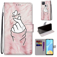 Load image into Gallery viewer, Coloured Drawing Cross Texture Horizontal Flip PU Leather Case with Holder &amp; Card Slots &amp; Wallet &amp; Lanyard, For OPPO A9 (2020) / A5 (2020) / A11X / A11, For OPPO A15 / A15s