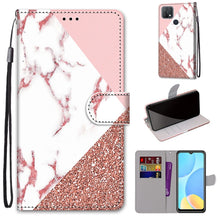 Load image into Gallery viewer, Coloured Drawing Cross Texture Horizontal Flip PU Leather Case with Holder &amp; Card Slots &amp; Wallet &amp; Lanyard, For OPPO A9 (2020) / A5 (2020) / A11X / A11, For OPPO A15 / A15s