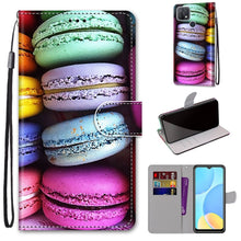 Load image into Gallery viewer, Coloured Drawing Cross Texture Horizontal Flip PU Leather Case with Holder &amp; Card Slots &amp; Wallet &amp; Lanyard, For OPPO A9 (2020) / A5 (2020) / A11X / A11, For OPPO A15 / A15s