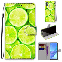 Load image into Gallery viewer, Coloured Drawing Cross Texture Horizontal Flip PU Leather Case with Holder &amp; Card Slots &amp; Wallet &amp; Lanyard, For OPPO A53 4G(2020) / A53s / A32 / A33 (2020), For OPPO F17 Pro / A93 4G / Reno4 Lite / Reno4 F