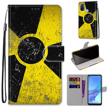 Load image into Gallery viewer, Coloured Drawing Cross Texture Horizontal Flip PU Leather Case with Holder &amp; Card Slots &amp; Wallet &amp; Lanyard, For OPPO A53 4G(2020) / A53s / A32 / A33 (2020), For OPPO F17 Pro / A93 4G / Reno4 Lite / Reno4 F