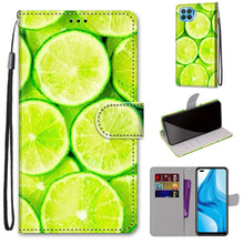 Load image into Gallery viewer, Coloured Drawing Cross Texture Horizontal Flip PU Leather Case with Holder &amp; Card Slots &amp; Wallet &amp; Lanyard, For OPPO A53 4G(2020) / A53s / A32 / A33 (2020), For OPPO F17 Pro / A93 4G / Reno4 Lite / Reno4 F