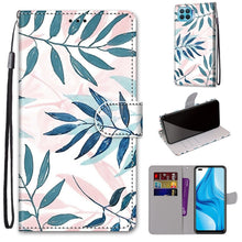Load image into Gallery viewer, Coloured Drawing Cross Texture Horizontal Flip PU Leather Case with Holder &amp; Card Slots &amp; Wallet &amp; Lanyard, For OPPO A53 4G(2020) / A53s / A32 / A33 (2020), For OPPO F17 Pro / A93 4G / Reno4 Lite / Reno4 F