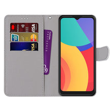 Load image into Gallery viewer, Coloured Drawing Cross Texture Horizontal Flip PU Leather Case with Holder &amp; Card Slots &amp; Wallet &amp; Lanyard, For Alcatel 3L 2021, For Xiaomi Redmi K40 / K40 Pro / K40 Pro+