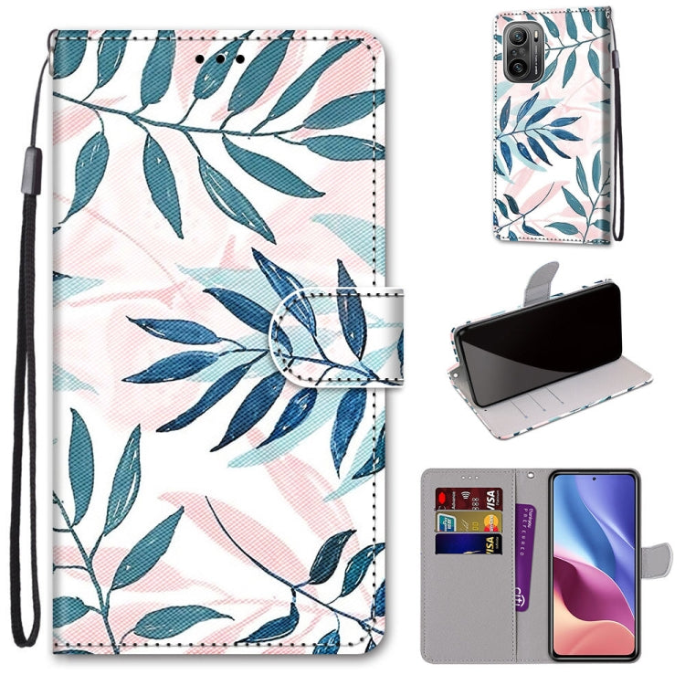Coloured Drawing Cross Texture Horizontal Flip PU Leather Case with Holder & Card Slots & Wallet & Lanyard, For Alcatel 3L 2021, For Xiaomi Redmi K40 / K40 Pro / K40 Pro+