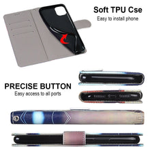Load image into Gallery viewer, Coloured Drawing Cross Texture Horizontal Flip PU Leather Case with Holder &amp; Card Slots &amp; Wallet &amp; Lanyard, For Xiaomi Redmi Note 10 4G / Note 10S, For Xiaomi Redmi Note 10 5G