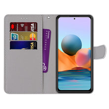 Load image into Gallery viewer, Coloured Drawing Cross Texture Horizontal Flip PU Leather Case with Holder &amp; Card Slots &amp; Wallet &amp; Lanyard, For Xiaomi Redmi Note 10 Pro Max / Note 10 Pro, For Nokia 5.4