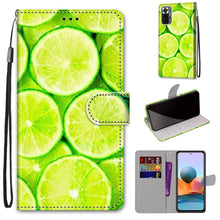Load image into Gallery viewer, Coloured Drawing Cross Texture Horizontal Flip PU Leather Case with Holder &amp; Card Slots &amp; Wallet &amp; Lanyard, For Xiaomi Redmi Note 10 Pro Max / Note 10 Pro, For Nokia 5.4