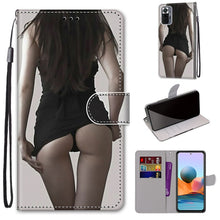 Load image into Gallery viewer, Coloured Drawing Cross Texture Horizontal Flip PU Leather Case with Holder &amp; Card Slots &amp; Wallet &amp; Lanyard, For Xiaomi Redmi Note 10 Pro Max / Note 10 Pro, For Nokia 5.4