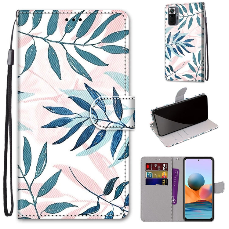 Coloured Drawing Cross Texture Horizontal Flip PU Leather Case with Holder & Card Slots & Wallet & Lanyard, For Xiaomi Redmi Note 10 Pro Max / Note 10 Pro, For Nokia 5.4