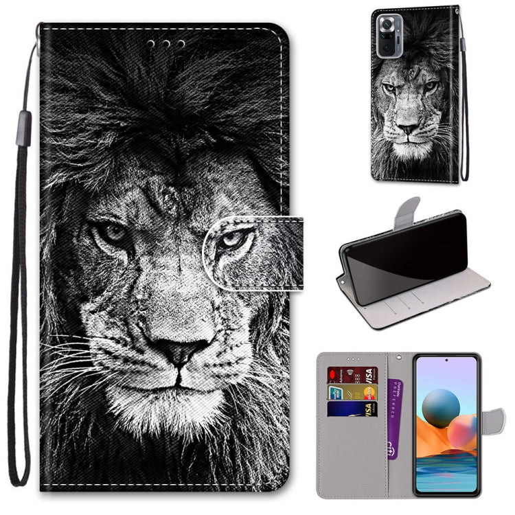 Coloured Drawing Cross Texture Horizontal Flip PU Leather Case with Holder & Card Slots & Wallet & Lanyard, For Xiaomi Redmi Note 10 Pro Max / Note 10 Pro, For Nokia 5.4