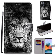 Load image into Gallery viewer, Coloured Drawing Cross Texture Horizontal Flip PU Leather Case with Holder &amp; Card Slots &amp; Wallet &amp; Lanyard, For Xiaomi Redmi Note 10 Pro Max / Note 10 Pro, For Nokia 5.4