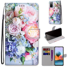 Load image into Gallery viewer, Coloured Drawing Cross Texture Horizontal Flip PU Leather Case with Holder &amp; Card Slots &amp; Wallet &amp; Lanyard, For Xiaomi Redmi Note 10 Pro Max / Note 10 Pro, For Nokia 5.4