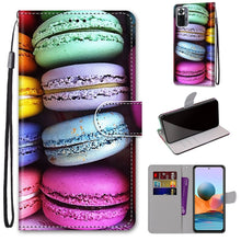 Load image into Gallery viewer, Coloured Drawing Cross Texture Horizontal Flip PU Leather Case with Holder &amp; Card Slots &amp; Wallet &amp; Lanyard, For Xiaomi Redmi Note 10 Pro Max / Note 10 Pro, For Nokia 5.4