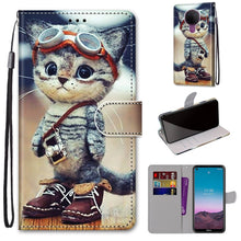 Load image into Gallery viewer, Coloured Drawing Cross Texture Horizontal Flip PU Leather Case with Holder &amp; Card Slots &amp; Wallet &amp; Lanyard, For Xiaomi Redmi Note 10 Pro Max / Note 10 Pro, For Nokia 5.4