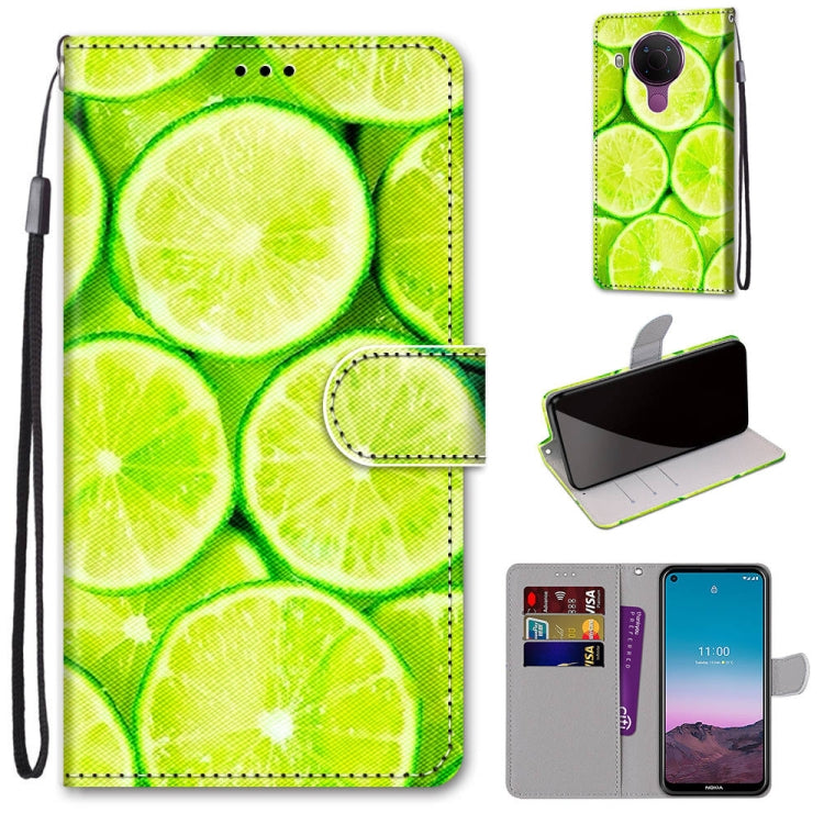 Coloured Drawing Cross Texture Horizontal Flip PU Leather Case with Holder & Card Slots & Wallet & Lanyard, For Xiaomi Redmi Note 10 Pro Max / Note 10 Pro, For Nokia 5.4