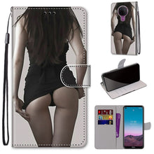 Load image into Gallery viewer, Coloured Drawing Cross Texture Horizontal Flip PU Leather Case with Holder &amp; Card Slots &amp; Wallet &amp; Lanyard, For Xiaomi Redmi Note 10 Pro Max / Note 10 Pro, For Nokia 5.4
