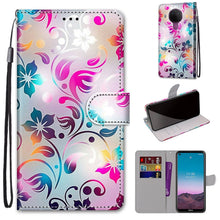 Load image into Gallery viewer, Coloured Drawing Cross Texture Horizontal Flip PU Leather Case with Holder &amp; Card Slots &amp; Wallet &amp; Lanyard, For Xiaomi Redmi Note 10 Pro Max / Note 10 Pro, For Nokia 5.4