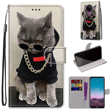 Load image into Gallery viewer, Coloured Drawing Cross Texture Horizontal Flip PU Leather Case with Holder &amp; Card Slots &amp; Wallet &amp; Lanyard, For Xiaomi Redmi Note 10 Pro Max / Note 10 Pro, For Nokia 5.4