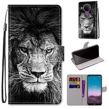 Load image into Gallery viewer, Coloured Drawing Cross Texture Horizontal Flip PU Leather Case with Holder &amp; Card Slots &amp; Wallet &amp; Lanyard, For Xiaomi Redmi Note 10 Pro Max / Note 10 Pro, For Nokia 5.4