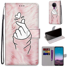Load image into Gallery viewer, Coloured Drawing Cross Texture Horizontal Flip PU Leather Case with Holder &amp; Card Slots &amp; Wallet &amp; Lanyard, For Xiaomi Redmi Note 10 Pro Max / Note 10 Pro, For Nokia 5.4