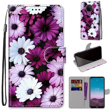 Load image into Gallery viewer, Coloured Drawing Cross Texture Horizontal Flip PU Leather Case with Holder &amp; Card Slots &amp; Wallet &amp; Lanyard, For Xiaomi Redmi Note 10 Pro Max / Note 10 Pro, For Nokia 5.4