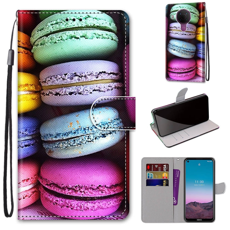 Coloured Drawing Cross Texture Horizontal Flip PU Leather Case with Holder & Card Slots & Wallet & Lanyard, For Xiaomi Redmi Note 10 Pro Max / Note 10 Pro, For Nokia 5.4