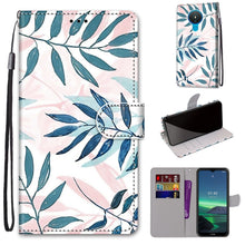Load image into Gallery viewer, Coloured Drawing Cross Texture Horizontal Flip PU Leather Case with Holder &amp; Card Slots &amp; Wallet &amp; Lanyard, For Nokia 1.4, For Samsung Galaxy A32 4G / A32 Lite