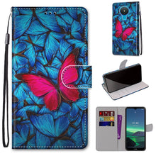 Load image into Gallery viewer, Coloured Drawing Cross Texture Horizontal Flip PU Leather Case with Holder &amp; Card Slots &amp; Wallet &amp; Lanyard, For Nokia 1.4, For Samsung Galaxy A32 4G / A32 Lite