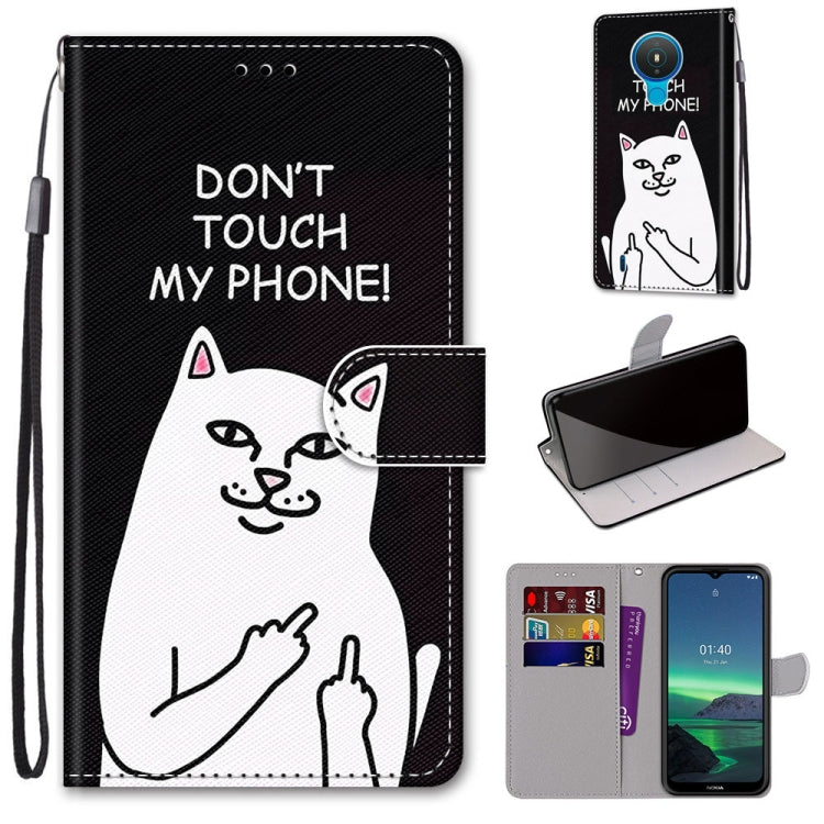 Coloured Drawing Cross Texture Horizontal Flip PU Leather Case with Holder & Card Slots & Wallet & Lanyard, For Nokia 1.4, For Samsung Galaxy A32 4G / A32 Lite