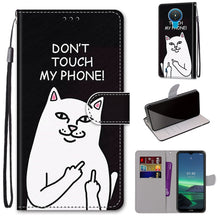 Load image into Gallery viewer, Coloured Drawing Cross Texture Horizontal Flip PU Leather Case with Holder &amp; Card Slots &amp; Wallet &amp; Lanyard, For Nokia 1.4, For Samsung Galaxy A32 4G / A32 Lite