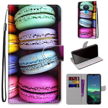 Load image into Gallery viewer, Coloured Drawing Cross Texture Horizontal Flip PU Leather Case with Holder &amp; Card Slots &amp; Wallet &amp; Lanyard, For Nokia 1.4, For Samsung Galaxy A32 4G / A32 Lite