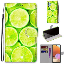 Load image into Gallery viewer, Coloured Drawing Cross Texture Horizontal Flip PU Leather Case with Holder &amp; Card Slots &amp; Wallet &amp; Lanyard, For Nokia 1.4, For Samsung Galaxy A32 4G / A32 Lite