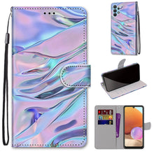 Load image into Gallery viewer, Coloured Drawing Cross Texture Horizontal Flip PU Leather Case with Holder &amp; Card Slots &amp; Wallet &amp; Lanyard, For Nokia 1.4, For Samsung Galaxy A32 4G / A32 Lite