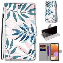 Load image into Gallery viewer, Coloured Drawing Cross Texture Horizontal Flip PU Leather Case with Holder &amp; Card Slots &amp; Wallet &amp; Lanyard, For Nokia 1.4, For Samsung Galaxy A32 4G / A32 Lite
