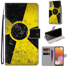 Load image into Gallery viewer, Coloured Drawing Cross Texture Horizontal Flip PU Leather Case with Holder &amp; Card Slots &amp; Wallet &amp; Lanyard, For Nokia 1.4, For Samsung Galaxy A32 4G / A32 Lite