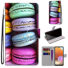 Load image into Gallery viewer, Coloured Drawing Cross Texture Horizontal Flip PU Leather Case with Holder &amp; Card Slots &amp; Wallet &amp; Lanyard, For Nokia 1.4, For Samsung Galaxy A32 4G / A32 Lite