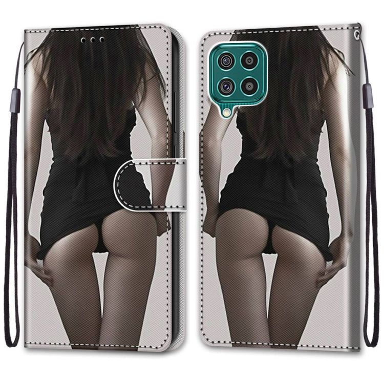 Coloured Drawing Cross Texture Horizontal Flip PU Leather Case with Holder & Card Slots & Wallet & Lanyard, For Samsung Galaxy F62 / M62, For Samsung Galaxy S21 FE